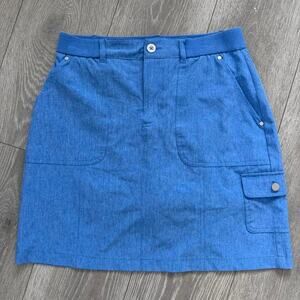 Croft barrow bright blue skort